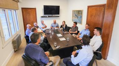 Carrillo afianza el trabajo con el sector privado en Puerto Quequén