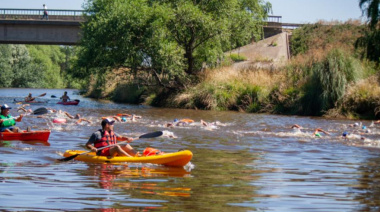 Nadar por la paz: vuelve la carrera de Aguas Abiertas Alfredo Marcenac al Río Quequén