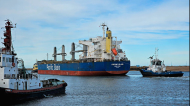 Año récord para Puerto Quequén: 370 buques operados y 9 millones de toneladas movilizadas
