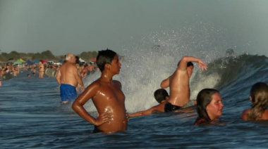 Martes de calor intenso en Necochea: la temperatura alcanzará los 34°C y se esperan tormentas aisladas