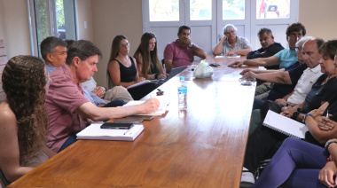 Parque solar, temporada y obras: los ejes de la reunión con la Asociación Playas de San Cayetano