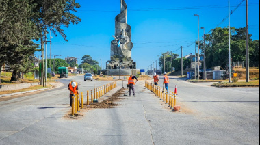 Puerto Quequén ejecuta tareas de mantenimiento y limpieza en un sector clave de Quequén