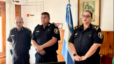 Asumió el nuevo Jefe de la Policía Comunal de San Cayetano