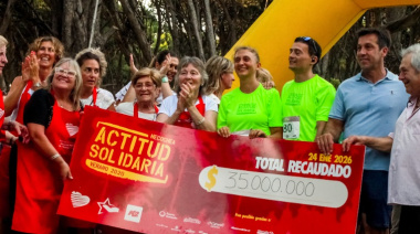 Actitud Solidaria recaudó $35 millones y fue una verdadera fiesta deportiva en Necochea