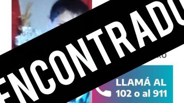 Apareció Santino, el niño de 12 años que era buscado en Necochea