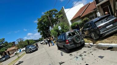 Colisión múltiple en avenida 10: un conductor sufrió una descompensación y permanece internado