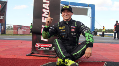 Gran debut del necochense De Benedictis: pole position en Turismo Pista Clase 3