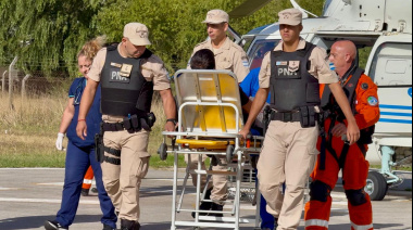 Video: impactante rescate en alta mar a 200 km de Mar del Plata