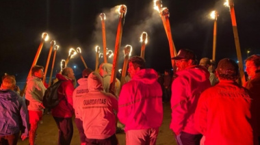 Necochea homenajeará al guardavidas Ángel “Colo” Posse con la emotiva ceremonia de antorchas
