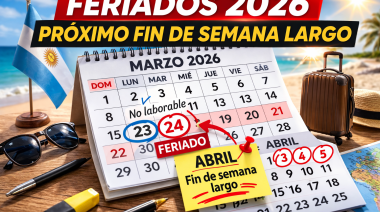 Tras Carnaval, así quedan los próximos feriados y fines de semana largos de 2026