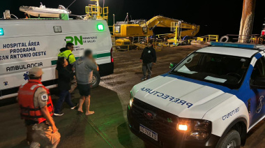 Pesquero que navegaba hacia Puerto Quequén se hundió en Río Negro: buscan a un tripulante