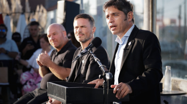 Fuerte discurso de Kicillof en Mar Chiquita: “Están poniendo en riesgo el tejido productivo y social”