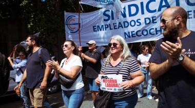 Reforma Laboral: el Frente Renovador Necochea respaldó el reclamo nacional