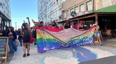 Orgullo en Necochea: El colectivo disidente marchó contra el odio