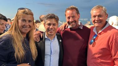 Dirigentes de Fuerza Patria Necochea estuvieron en el cierre de temporada con Kicillof