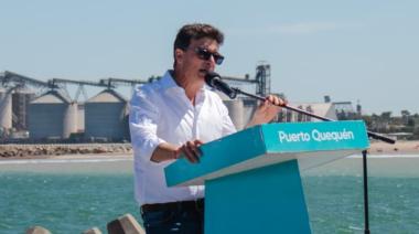 Carrillo habla este martes: obras en marcha y nuevos proyectos para Puerto Quequén