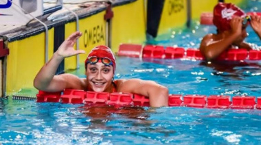 Orgullo de Necochea: Guadalupe Angiolini batió el récord argentino juvenil en natación