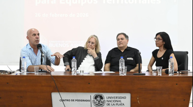 Prevención del delito juvenil: la necochense Andrea Cáceres participó de una jornada provincial