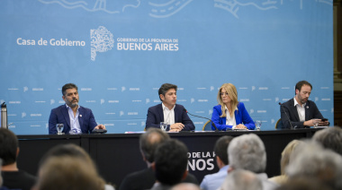 Kicillof anunció fondos para municipios y apuntó contra Nación: “Nos quitaron recursos”