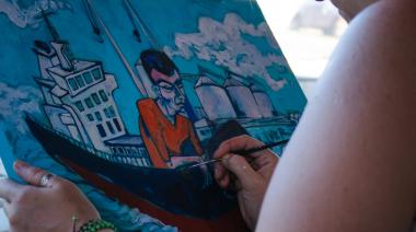Doce artistas pintarán el puerto en vivo en una nueva edición de “Miradas Portuarias”