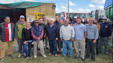 Aguilar confirmó la paralización del transporte de cereal: “La pelota la tienen las entidades”