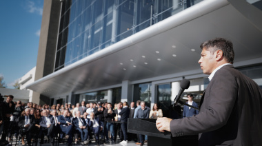 Kicillof inauguró el nuevo Polo Judicial en Olavarría y anunció medidas en seguridad
