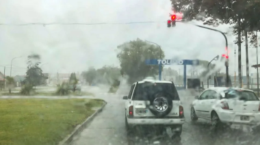 Más de 57 mm de lluvia en Necochea en un día: abril ya acumula 174 mm