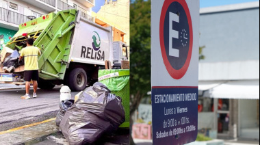 Atención este viernes: no habrá recolección ni estacionamiento medido en Necochea