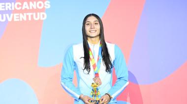 Bronce necochense en Panamá: Angiolini, entre las mejores de Sudamérica