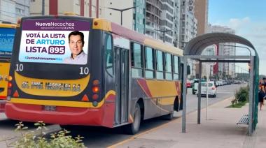 Proponen prohibir la propaganda política en los colectivos hasta 2027 en Necochea