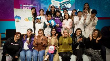 Andrea Cáceres acompañó la presentación de “Semillas de empatía” en la Feria Internacional del Libro