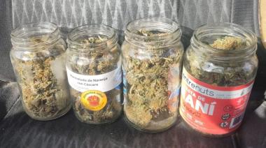 Secuestran marihuana tras una discusión de pareja y detienen a un acusado por robo agravado en Necochea