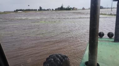 Inundaciones en la zona rural de Necochea: crece la preocupación en Termas del Campo y Los Ángeles