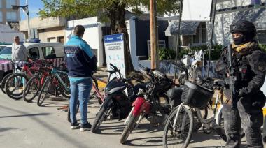 Allanamientos masivos en Necochea: secuestraron droga, bicicletas robadas y elementos usados en distintos delitos