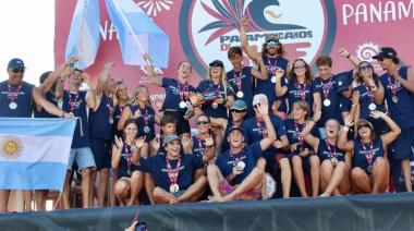 Argentina fue subcampeona en el Panamericano de surf con presencia necochense