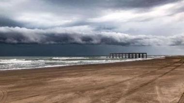 Jueves con viento fuerte, lluvias y alerta vigente en Necochea y Quequén