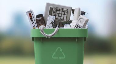 Lanzan una nueva campaña de recolección de residuos tecnológicos en San Cayetano