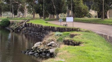 La Ribera del río Quequén vuelve a ceder: preocupa el avance de la erosión