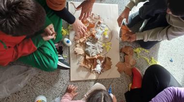 Una experiencia artística llegó al CEC 801 para redescubrir el entorno
