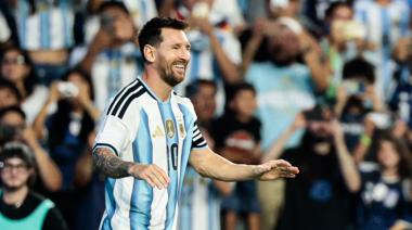 Messi entró, hizo un gol y dejó a Argentina lista para el Mundial