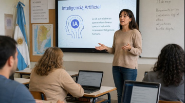 Docentes podrán capacitarse en Inteligencia Artificial en Puerto Quequén