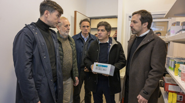 "La verdadera libertad es acceder a la salud": Kicillof inauguró un CAPS y apuntó contra Milei