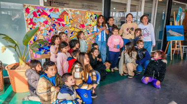 Arte, tecnología y una experiencia 360°: la visita del CEC N° 803 a Puerto Quequén