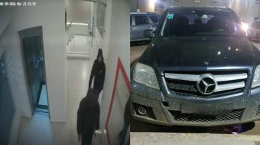 La Mercedes Benz robada de un edificio de Necochea apareció en Mar del Plata