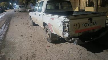 Una camioneta sembró destrozos en Lobería, huyó y la Policía la interceptó en la Ruta 227