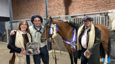 Cuatro caballos criollos, cuatro premios: La Fundadora de Necochea brilló en Palermo