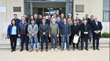 Intendentes de distintos partidos se reunieron en Lobos para impulsar proyectos regionales