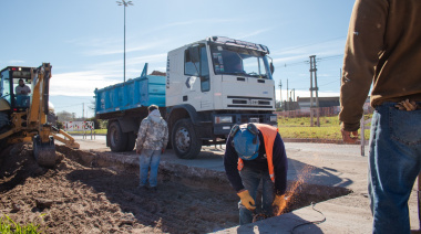 La avenida Almirante Brown empieza a transformarse: terminó la primera etapa de iluminación