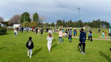 Juegos, arte, deporte y reciclaje: así festejaron el Día del Niño en San Cayetano