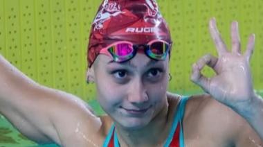 Imparable: Guadalupe Angiolini volvió a romper el récord argentino juvenil en los 50 metros espalda